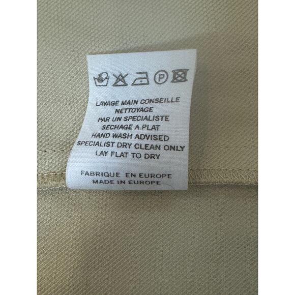 Loulou Studio Moheli Shirt Womens M Beige Viscose Linen Blend Gabardine Blouse - Picture 13 of 13